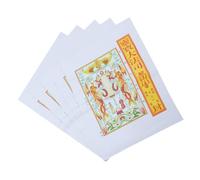 COLLBATH 5 Bolsas de Dinero Sobres Coloridos Bolsas de Papel Falso para Suministros de Sacrificio