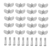 COLLBATH 5 Juegos Kit De Reparación De Gafas Bisagras Metálicas Repuesto Para Gafas De Sol y Lentes Suministros Para Reparación