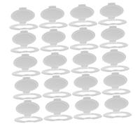 COLLBATH 50piezas Tapas Para Dispensador De Toallitas Húmedas Porta Toallitas Portátiles Tapa Hermética Para Caja De Pañuelos Húmedos Para Uso Diario Casa y Viajes Familiares