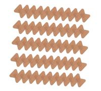 COLLBATH 50piezas Vendaje Adhesivo Elástico Para Dedos Vendajes Transpirables Cinta Deportiva Para Nudillos De Fijación Estéril Apósito De Tela Para Protección De Heridas