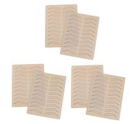 COLLBATH 6 Hojas de Práctica Textura Similar a Tejido Cutáneo de Material Sintético para Microblading sin Tinta para Maquillaje Semipermanente