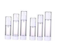 COLLBATH 6 piezas Botellas de Spray Cosmético Portátiles Envases de Viaje Herméticos y Recargables para Hidratante Facial Pulverizador Vacío Pequeño Resistente Práctico y Compacto para