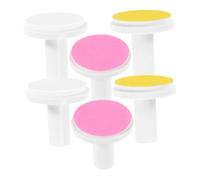 COLLBATH 6 Piezas cabezal de pulido de esmalte de uñas lima de uñas eléctrica bebé lima de uñas bebé pulidor de uñas cabeza de pulido del taladro del clavo pulido de uñas el plastico