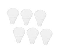 COLLBATH 6 piezas para Brochas Maquillaje Cubierta Plástica para Pinceles Iluminadores Funda Reutilizable para Pincel Resaltador Protección Portátil para Brochas de Alta Precisión