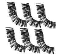 COLLBATH 6 piezas Pelucas para Muñecas Cabello Lacio Extensiones de Trama para DIY Accesorios de Muñeca Negras