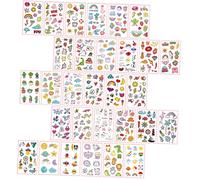 COLLBATH 60 hojas Pegatinas Cuerpo Cartoon Calcomanías Impermeables Tatuajes Falsos Durables para Despedida Soltera y Fiesta