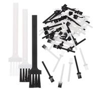 COLLBATH 60 piezas Cepillo de Limpieza Portátil para Afeitadora Eléctrica y Electrónica de Unidades Plástico para Teclados Motores y Ranuras Pequeñas Elimina Polvo y Electricidad Estática