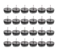 COLLBATH 60 Unidades Almohadillas de Fieltro con para Muebles Unidades Protección Antideslizante para Patas de Sillas y Mesas Reduce Ruido y Protege Suelos de Madera Duraderas y