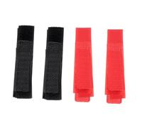 COLLBATH 8 Anillos De Cuello Anti-Gancho para Collar Ajustable 4 Rojos y 4 Negros Collar De Anti-Gancho