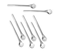 COLLBATH 8 Piezas Cucharas Inoxidable con Diseño Gato para Café Té y Postres Resistentes y Decorativas para Hogar Oficina y Cafetería