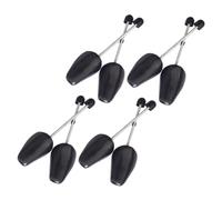 COLLBATH 8 Piezas Horma para Zapatos de Hombre Ajustable con Resorte de Plástico Resistente Soporte para Zapatillas Botas y Calzado Formal de Negro