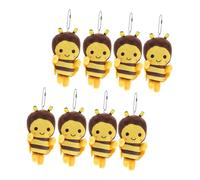 COLLBATH 8 piezas Llavero de de Peluche Colgante Adorable para Bolsos Decoración Ligera y Portátil para Llaves y Mochilas Diseño Kawaii y Tierno
