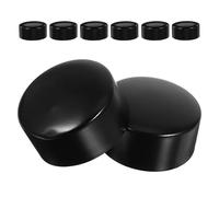 COLLBATH 8 Piezas Tapas de Extremo de Pasamanos de Acero Inoxidable para Barandillas de Madera y Pvc, Resistentes al Desgaste y Protección contra Arañazos para Baños y Balcones
