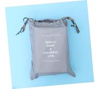COLLBATH 8piezas Bolsas De Almacenamiento De Organizador De Equipaje Multiusos Set De Bolsas para Ropa Impermeables y Ligeras para Maletas Color Gris