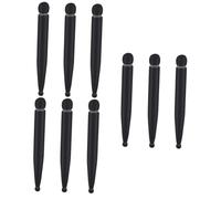 COLLBATH 9 Piezas barra de masaje con piedras masaje con raspador de piedras raspador de masaje facial masajeador facial portátil lapto barra de acupresión varilla de masaje bianstone Black