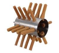 COLLBATH Accesorio para Taladro Desplumador de Aves de Corral de Acero Inoxidable, 24 Dedos Grandes, Semiautomático, para Pollos, Patos y Gansos, Equipo Portátil para Desplume en Granjas