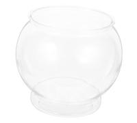 COLLBATH Acuario De Escritorio Transparente Pecera Irrompible De ástico para Paisaje Marino Tanque De Pequeños Peces o Decoración De Oficina y Hogar Acuario para
