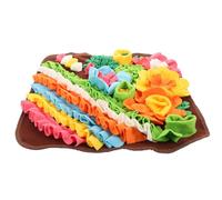 COLLBATH Alfombra Olfativa para Perros y Gatos Mat de Alimentación Interactiva para Entrenamiento y Digestión Comida y Estimula el para Mascotas Pequeñas