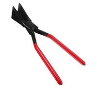 COLLBATH Alicates para Doblar y Unir Chapas Metálicas de Acero al Carbono, Herramienta Manual para Doblar y Cerrar Láminas, Mango Antideslizante, Compacta para Reparación Automotriz