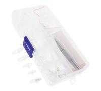 COLLBATH Almohadillas Nasales de Silicona para Gafas Cámara de Aire Antideslizantes Kit Reparación 25 Pares Accesorios para Gafas Cómodas y Duraderas para Cuidado Ocular