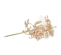 COLLBATH Ancient Chinese Hanfu Hair Stick Crown Alloy Traditional Song Dynasty Coronet Hairpin Vintage Style Hair Accessory For Women Elegant Cosplay And Daily Wear