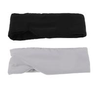 COLLBATH Antifaz para Dormir 2 Piezas Tejido Elegante Portátil para Viajes y Descanso