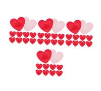 COLLBATH Apositos Adhesivos Circulares 100 Piezas En Forma De Corazón Adhesiva Heridas De Pequeños Vendajes De Corte De Vendas De Presión Acidez Rojo Impermeable