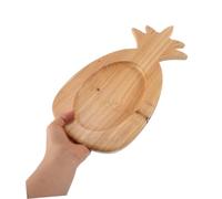 COLLBATH Bandeja Para Hornear De Piña Junta De Charcutería Para La Fiesta Tabla De Quesos De Madera Bandeja De Aperitivo De Madera