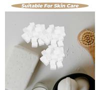 COLLBATH Base de Jabón de Glicerina para Fundir y Verter 400 G Base Natural Blanca para Hacer Jabón Casero Ingredientes para Elaboración Artesanal DIY