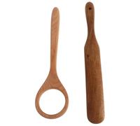 COLLBATH Batidor de Masa Danés de Madera Ergonómico Espátula Multifuncional para Mezclar Masa y Pan Utensilio de Cocina Antiadherente para Panadería Casera Set de 1 Pieza Reutilizable