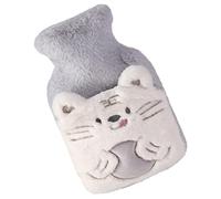 COLLBATH Bolsa De Agua Caliente Reutilizable De Peluche Calentador De Mano Extraíble Para Invierno Diseño De Tigre Para Uso Interiores y Exteriores