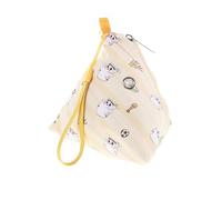 COLLBATH Bolsa Transporte Pequeña para Hámster y Petauro del Azúcar Bolsa Portátil Transpirable con Nido Cálido y Cómodo para Viaje y Paseo Diseño Amarillo Visible para Mascotas Pequeñas