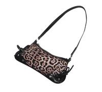 COLLBATH Bolso de Hombro con Lazo y Estampado de Versátil Bolso de PU Resistente para Mujer Diseño de para Trabajo Social y Diario