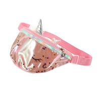 COLLBATH Bolso de Unicornio para Niñas Bolso para La Cintura para Niños Bolso con Lentejuelas Brillantes para Uso Diario