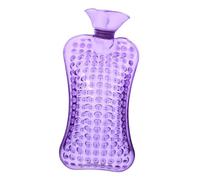 COLLBATH Botella De Agua Caliente Invierno Bolsa De Agua Caliente Grande De Calentador De Manos Para Invierno Color Morado Calentador De Camping Reutilizable Conveniente Para Uso Diario