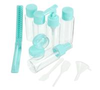 COLLBATH Botellas de Viaje Rellenable Pequeño y Portátil Kit de Spray Botella de Crema y Maquillaje Prueba de Fugas para Loción y Perfume