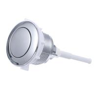 COLLBATH Botón de Descarga para Tanque de Inodoro, Abs Blanco, un Botón