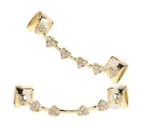 COLLBATH Brackets De Gemas De Moda Parrillas Chapadas Gemas De Imitación Para Hombres y Mujeres Parrillas Bucales Para Disfraces De Fiesta De Hip Hop y Cosplay