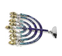 COLLBATH broche egipcio antiguo estrella de la cruz de david joyería de janucá israel chapas alfiler estrella de david Broche creativo bufanda de jánuca alfileres de jánuca Aleación de zinc