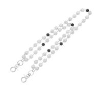 COLLBATH Cadena de Cintura para Mujer con Rhinestone Elástica y Ligera Accesorio Artesanal para Pantalones y Jeans Diseño Exclusivo para Fiestas y Diario Color Plata