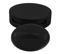 COLLBATH Caja de Almacenamiento de Polvo de Maquillaje Dinero esconder para Forma Secreto Recipiente de Polvo contenedor Oculto de Efectivo contenedor de Polvo del Cuerpo páginas Negro