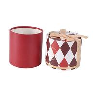 COLLBATH Caja De Embalaje Decorativa De Color Rojo Para Nochebuena 1 Unidad Para Fiestas Y Celebraciones Navideñas