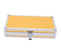 COLLBATH Caja de Herramientas para Limpiar Oídos Estuche Portátil de Aluminio Organizador de Herramientas Gran Capacidad para Eliminación de Cera Diseño Ligero para Profesionales