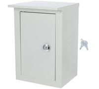 COLLBATH Caja Eléctrica Metálica para Exteriores Caja de Conexiones Resistente Intemperie Montaje Pared 160X300X200 MM Gran Capacidad para Proyectos Eléctricos y Distribución