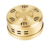 COLLBATH Caja Moxibustión De Cobre Ajustable Para Terapia Moxa Portátil y Duradera Herramienta Para Alivio Cuello y Articulaciones Para Personas Mayores