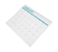 COLLBATH Calendario Magnético para Nevera, Calendario de Nevera de Papel, Azul, 2024.7-2025.12, Imán Blando, Grande, Ligero, Fácil de Escribir, para Familia y Amigos