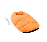 COLLBATH Calentador de Pies con Usb Zapatillas Calefactables para Dedos Fríos Zapatillas Eléctricas Calefactoras de Felpa