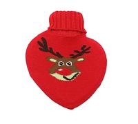 COLLBATH Calienta Tu Día Especial: Bolsa De Agua Caliente Con Forma De Corazón De 800 Ml Para Navidad Y San Valentín.