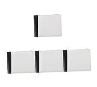 COLLBATH Cartera Minimalista para Hombre 4 Unidades Multifuncional con Transferencia De Calor De Cuero Sintético En para Dinero Tarjetero Gran Capacidad Ideal para El Día del Padre.