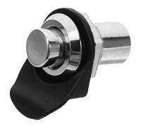 COLLBATH Cierre de Presión Industrial de Aleación Zinc Botón Retráctil Pestillo Multipropósito para Caja Electromecánica y Armario Eléctrico Cierre Seguro Cilindro de Pasadores en Forma